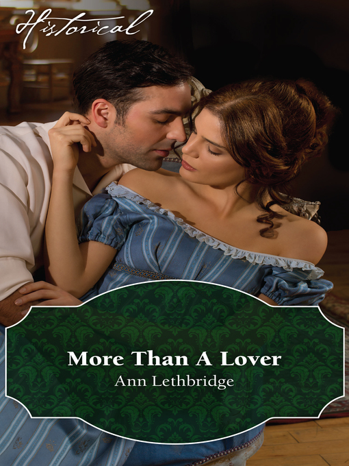 Cover image for More Than a Lover